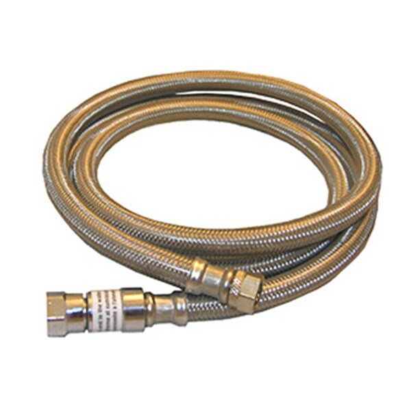 Larsen Supply Co 10-0970 Stainless Steel Faucet Connector - 0.38 x 0.38 x 12 in., 10PK 139439 - main